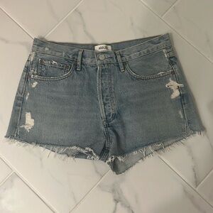 Agolde Parker denim shorts